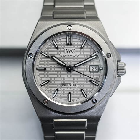 titanium iwc ingenieur 40.